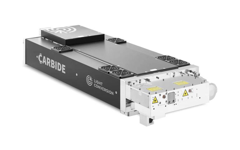 集成了 2H 谐波模块的 CARBIDE-CB5 飞秒激光器