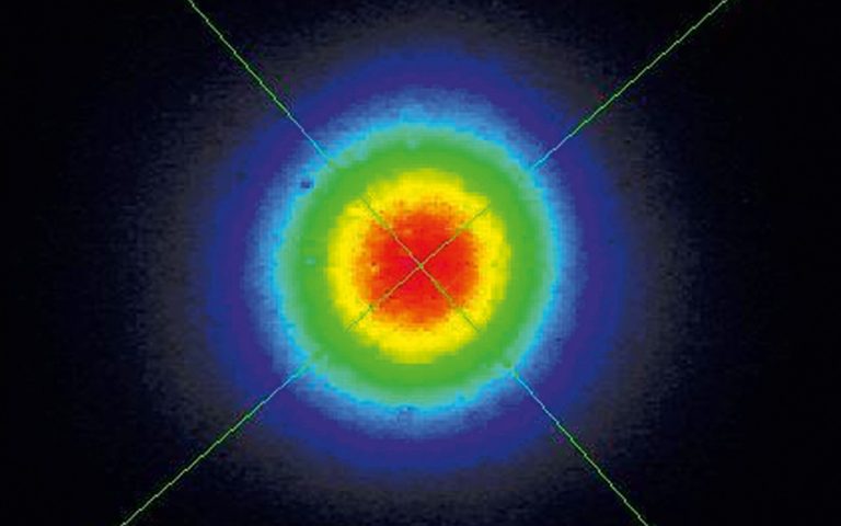 典型的 4H 光斑 CARBIDE-CB5 (100 kHz, 100 mW)