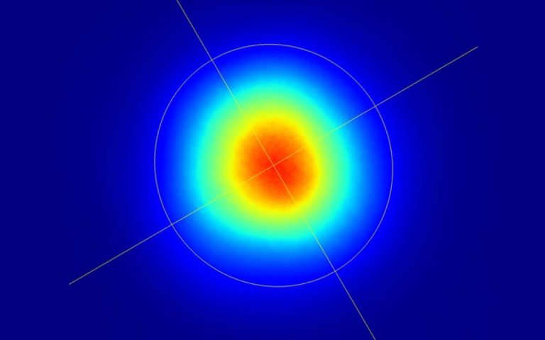 PHAROS-PH2-UP 的典型光斑
