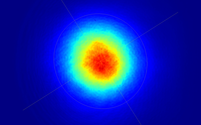 PHAROS-PH2-5mJ 的典型光斑