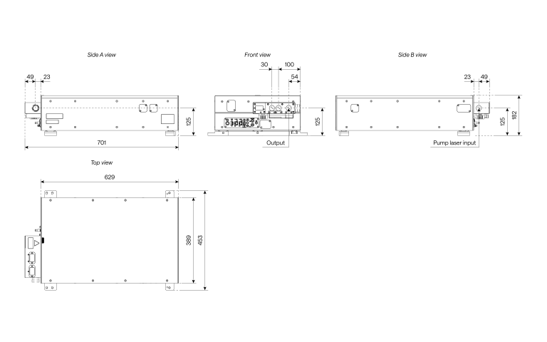 ORPHEUS-NEO / ORPHEUS-NEO-UP 轮廓图